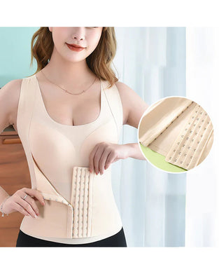 2-in-1 waist button bra