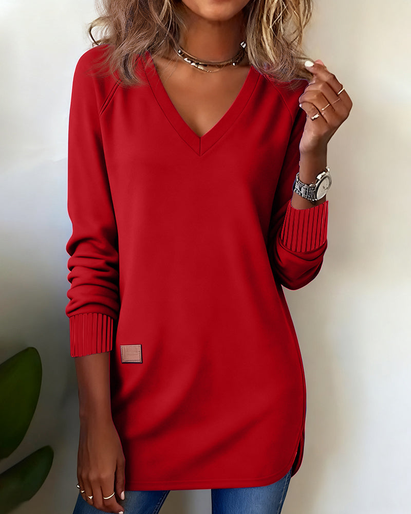 V-Neck Stylish Hoodie