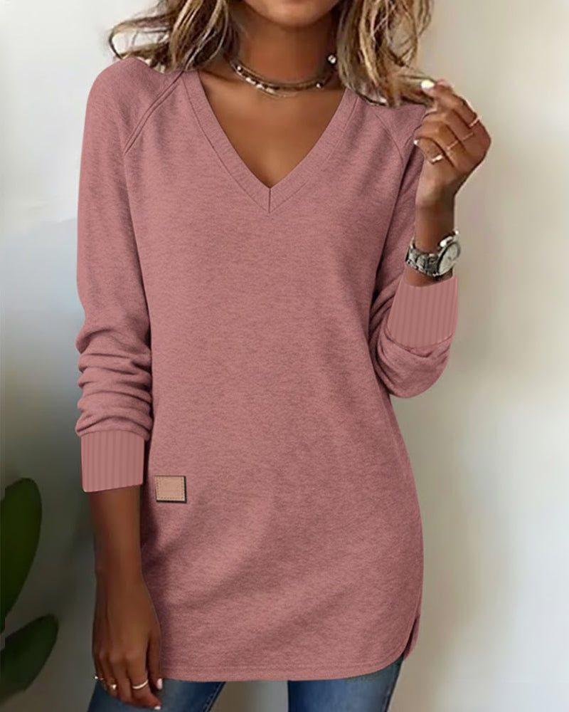 V-Neck Stylish Hoodie