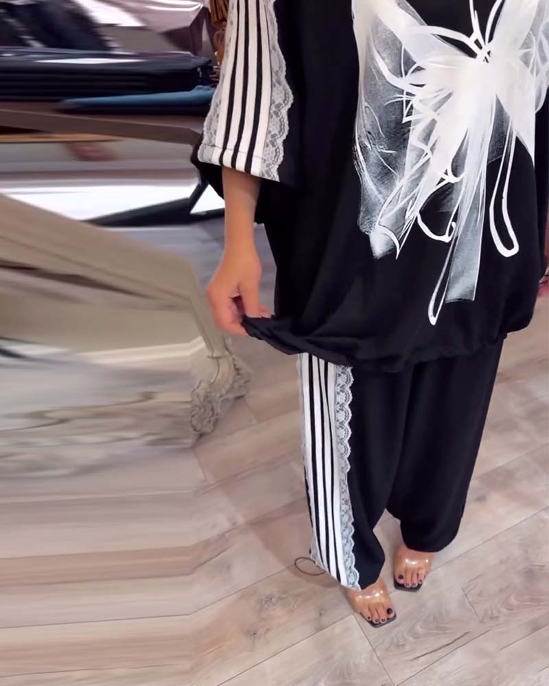 Loose Casual Two Piece Suit