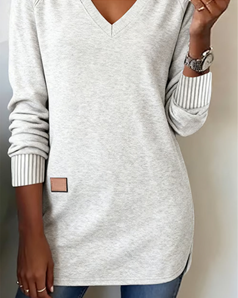 V-Neck Stylish Hoodie