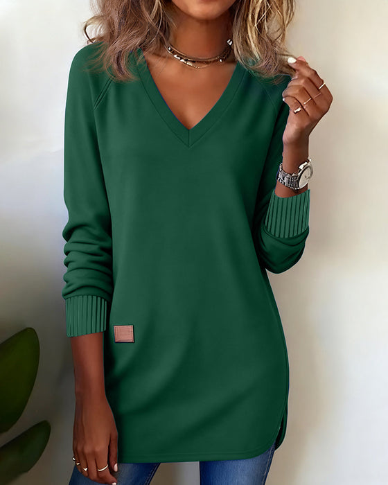 V-Neck Stylish Hoodie