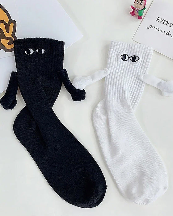 Hand In Hand Magnetic Holding Hands Socks