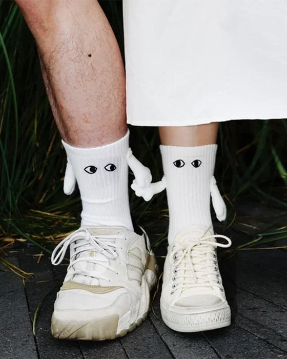 Hand In Hand Magnetic Holding Hands Socks