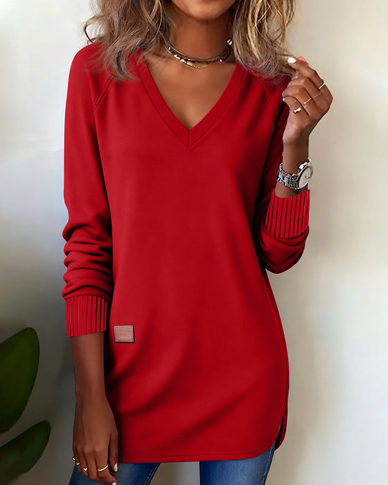 V-Neck Stylish Hoodie