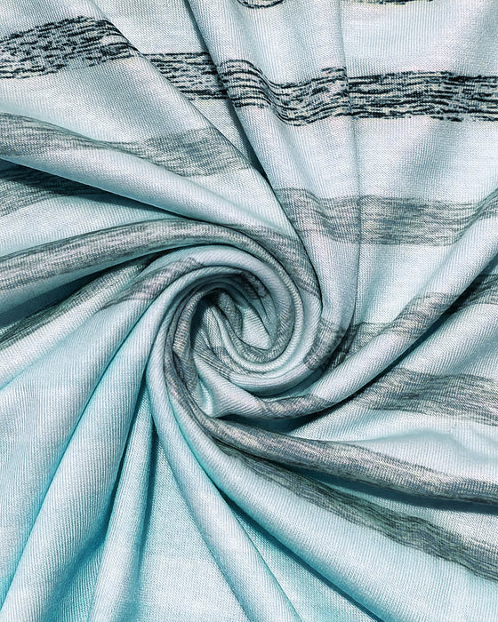 Round Neck Short Sleeve Striped T-Shirt