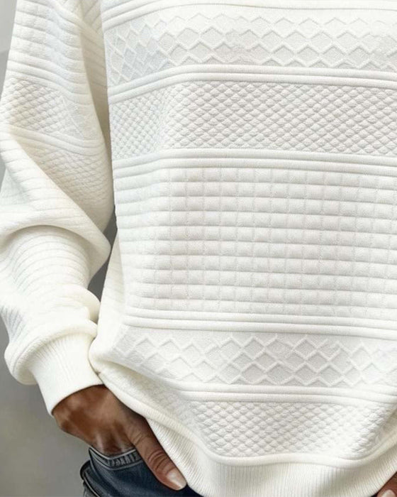 Twist Round Neck Sweatshirt