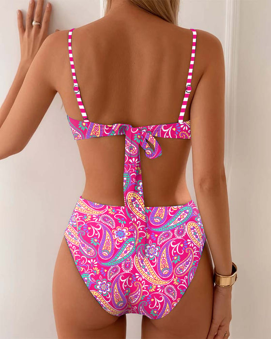 Fashion Resort Print Bikini