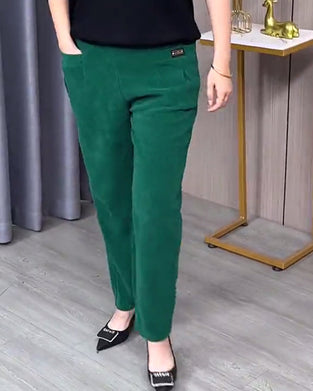 Solid Color Stretch Skinny Pants