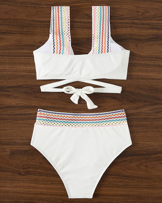 Women's sexy strappy bikini