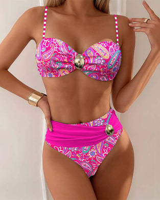 Fashion Resort Print Bikini