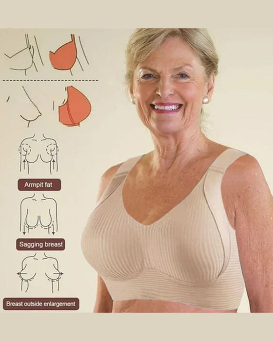 Aumora🔥Wire-free push-up bra 👍 No more sagging breasts
