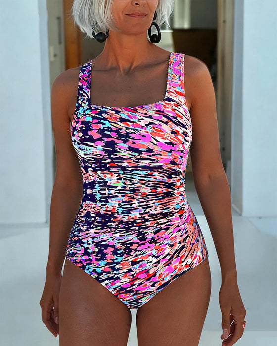 Sling Color Printed One-Piece