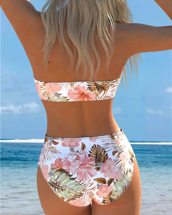 Bandeau Printed Bikini