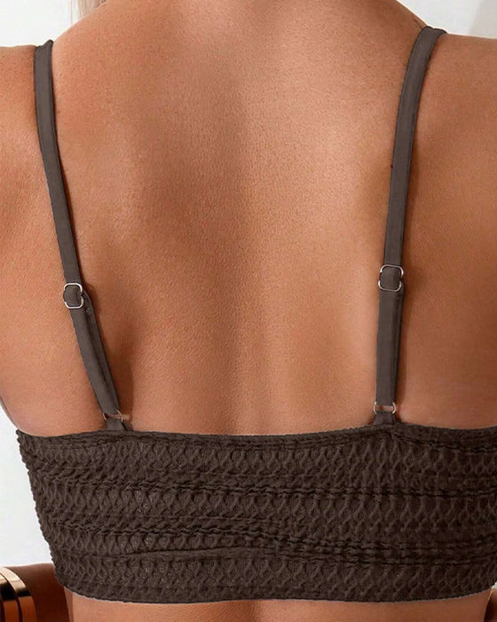 Sexy Two-Piece Suspender Bikini