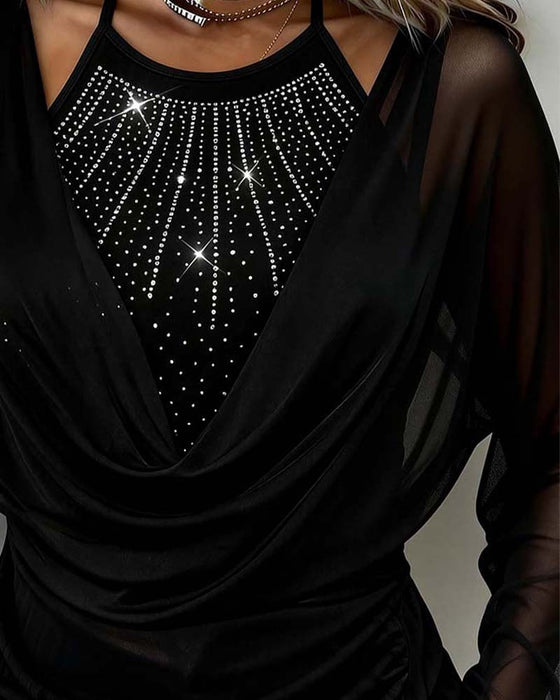 Thin Flash Collar Top