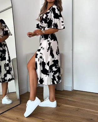 Fashionable Sexy Slit Dress