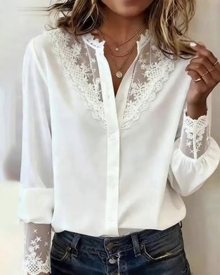 Stylish And Elegant Patchwork Shirt