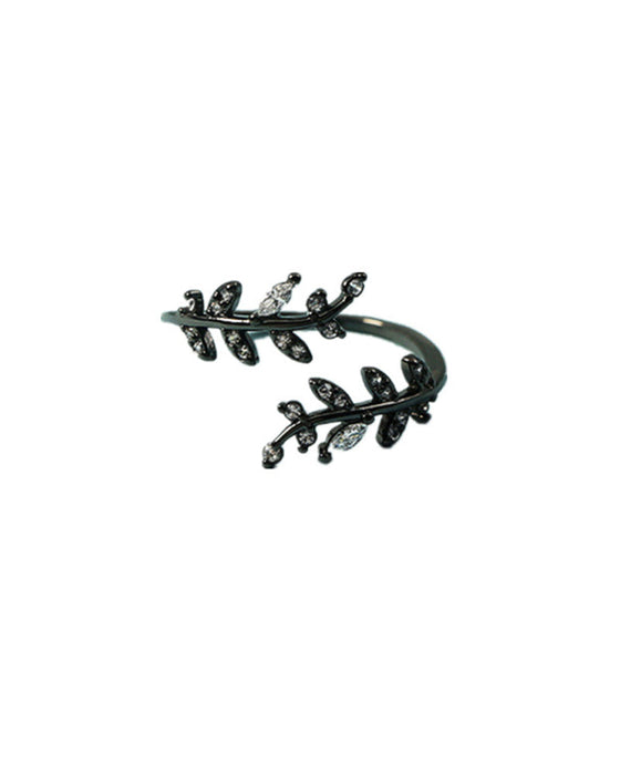 Women's Rings Fashion Outdoor Leaf Ring
